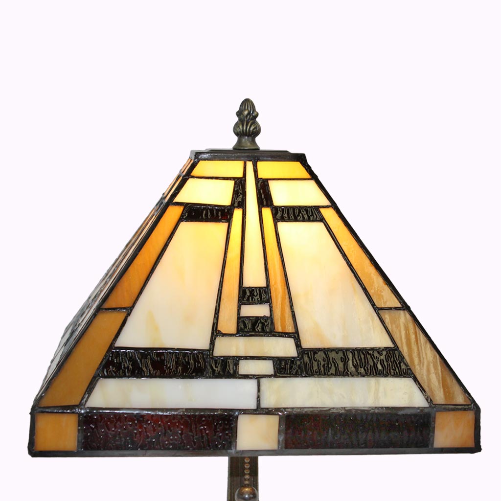 Aztec Mission Table Lamps from Memory Lane Lamps