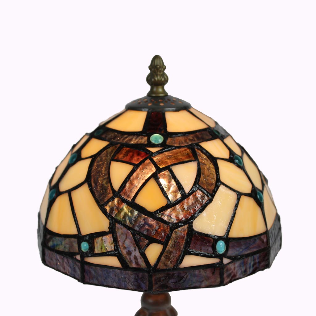 Celtic Pathway Tiffany Lamp from Memory Lane Lamps
