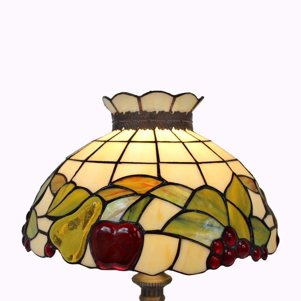 Fruit Salad Tiffany Table Lamp from Memory Lane Lamps