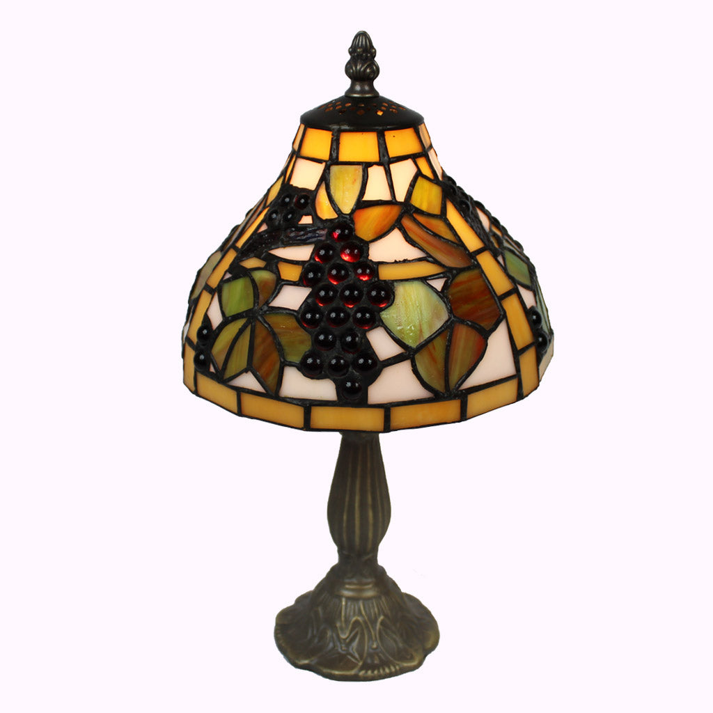 Grapevine Tiffany Accent Table Lamp - small