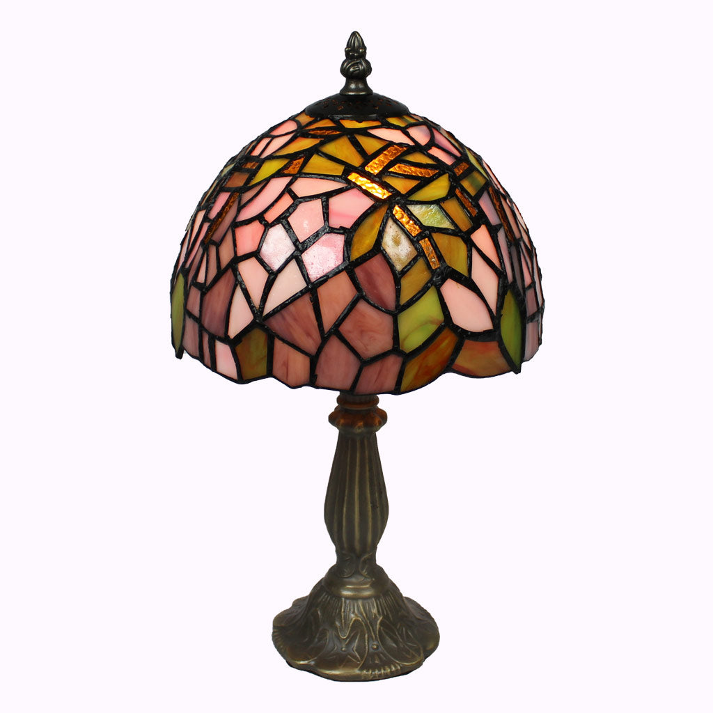 Lilac Garden Tiffany Table Lamp