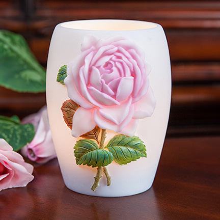 Cottage Rose Vase Lamp