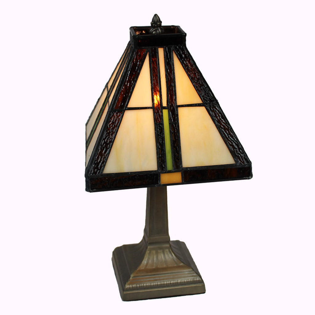 Amber Mission Accent Lamp