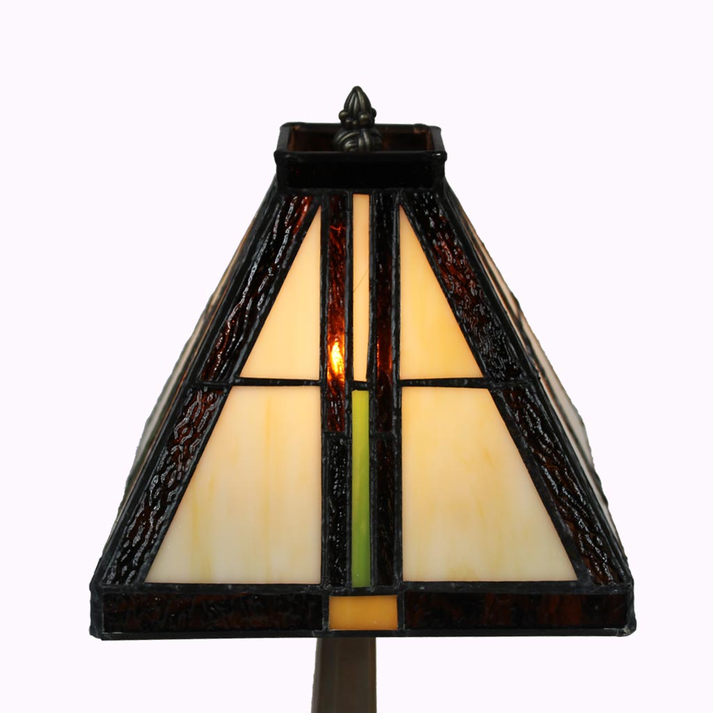 Amber Mission Accent Lamp