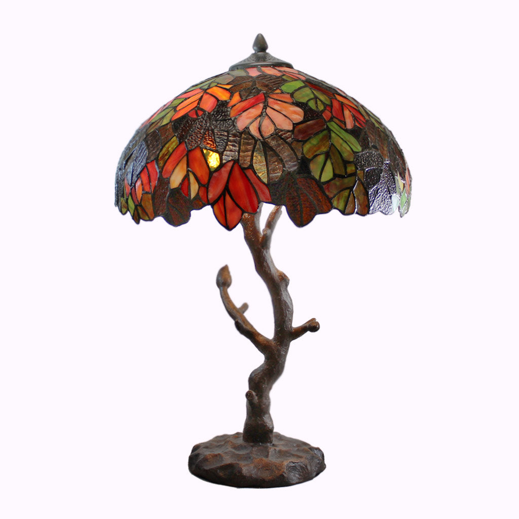 Autumn Tree Tiffany Accent Lamp