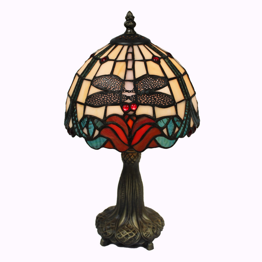 Baroque Dragonfly Tiffany Table Lamp