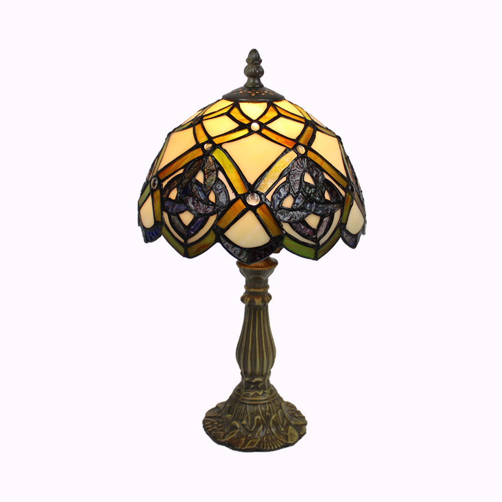Celtic Eternity Knot Tiffany Accent Lamp