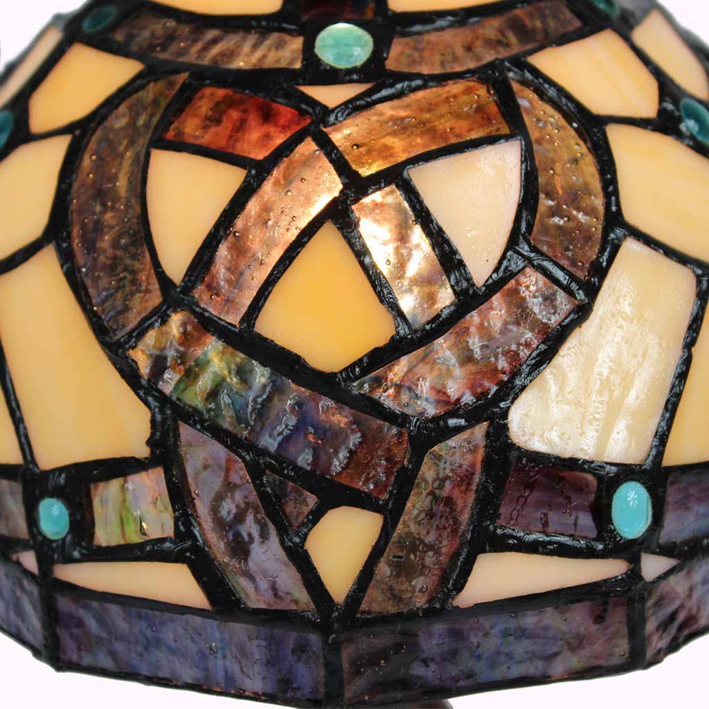 Celtic Knot Stained Glass from Memory Lane Lamps
