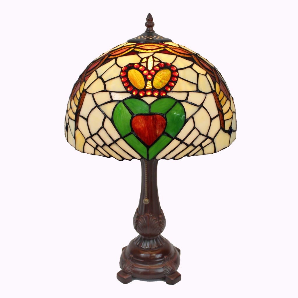 Claddagh Tiffany Table Lamp