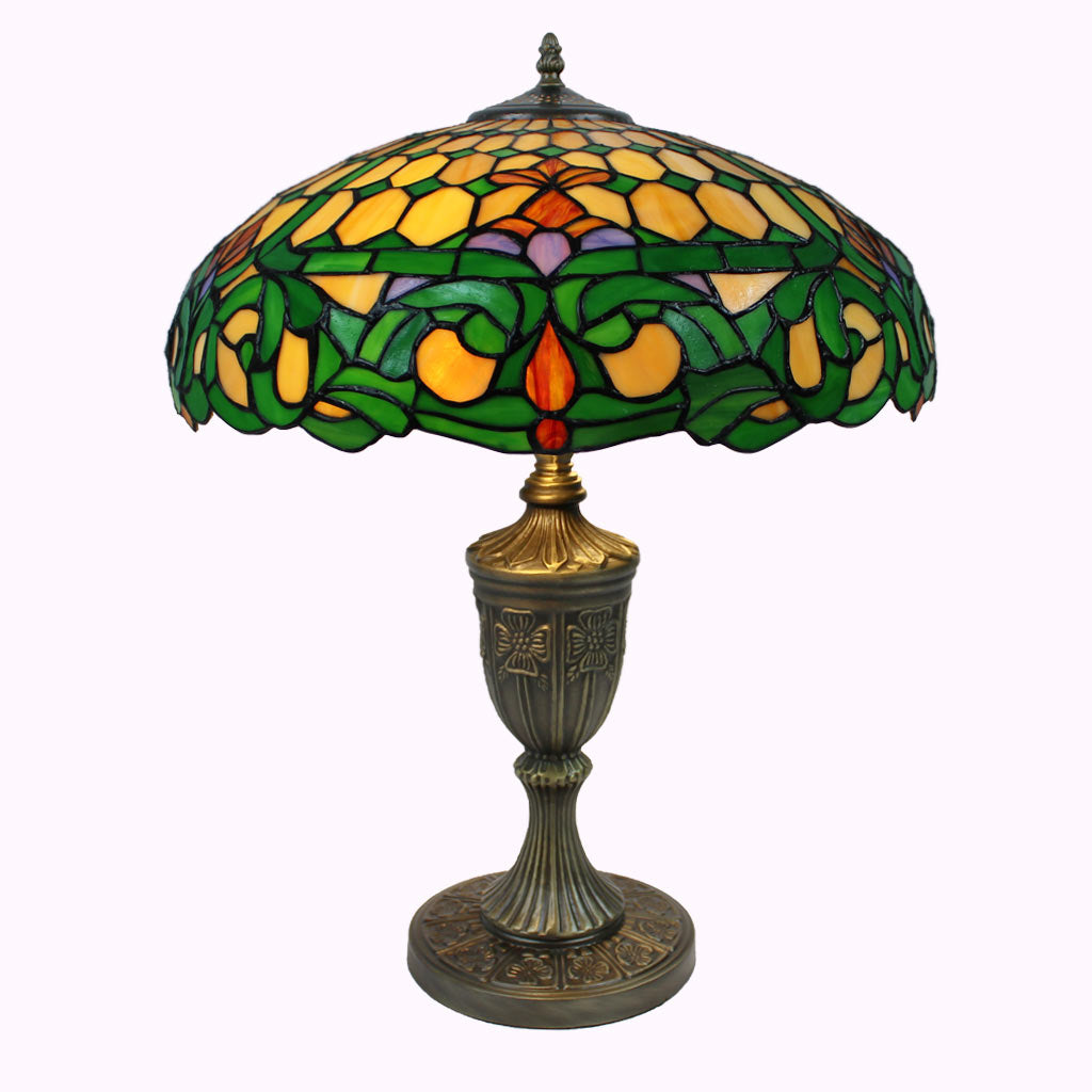 Colonial Tiffany Table Lamp