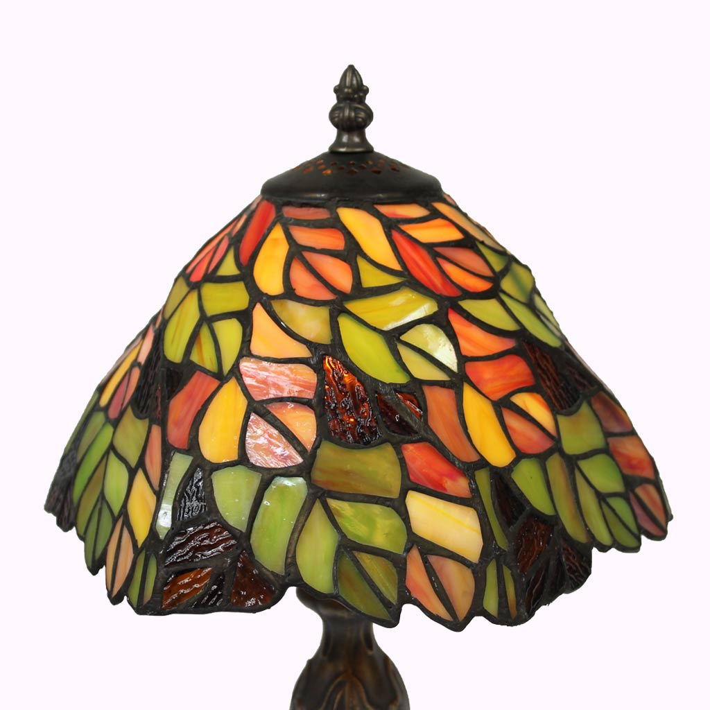Fall Foliage Tiffany Table Lamp