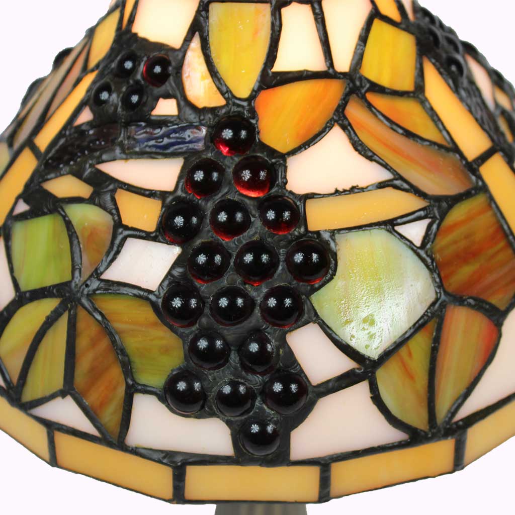 Grapevine Tiffany Accent Table Lamp - small