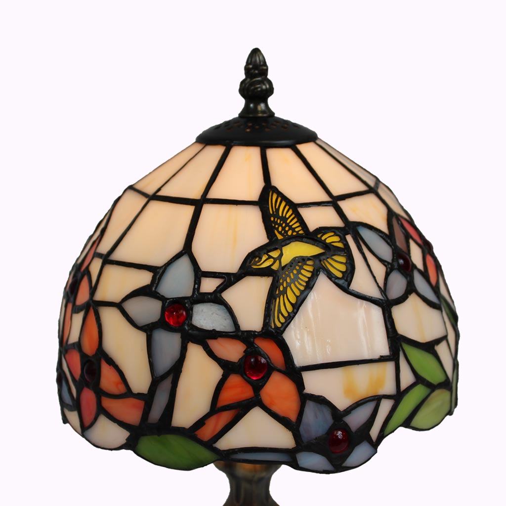 Hummingbird Tiffany Table Lamp