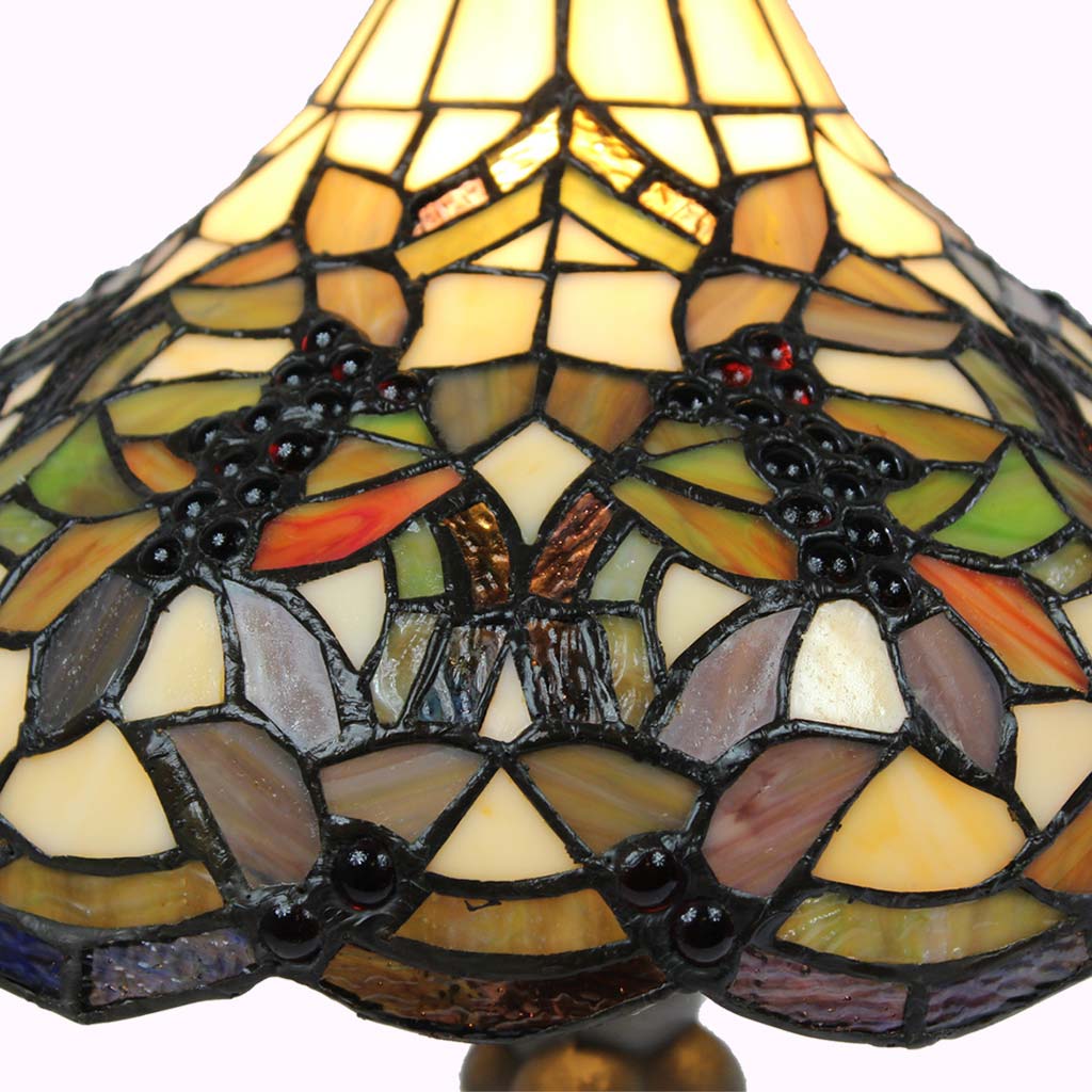 Grapevine Tiffany Table Lamp-large