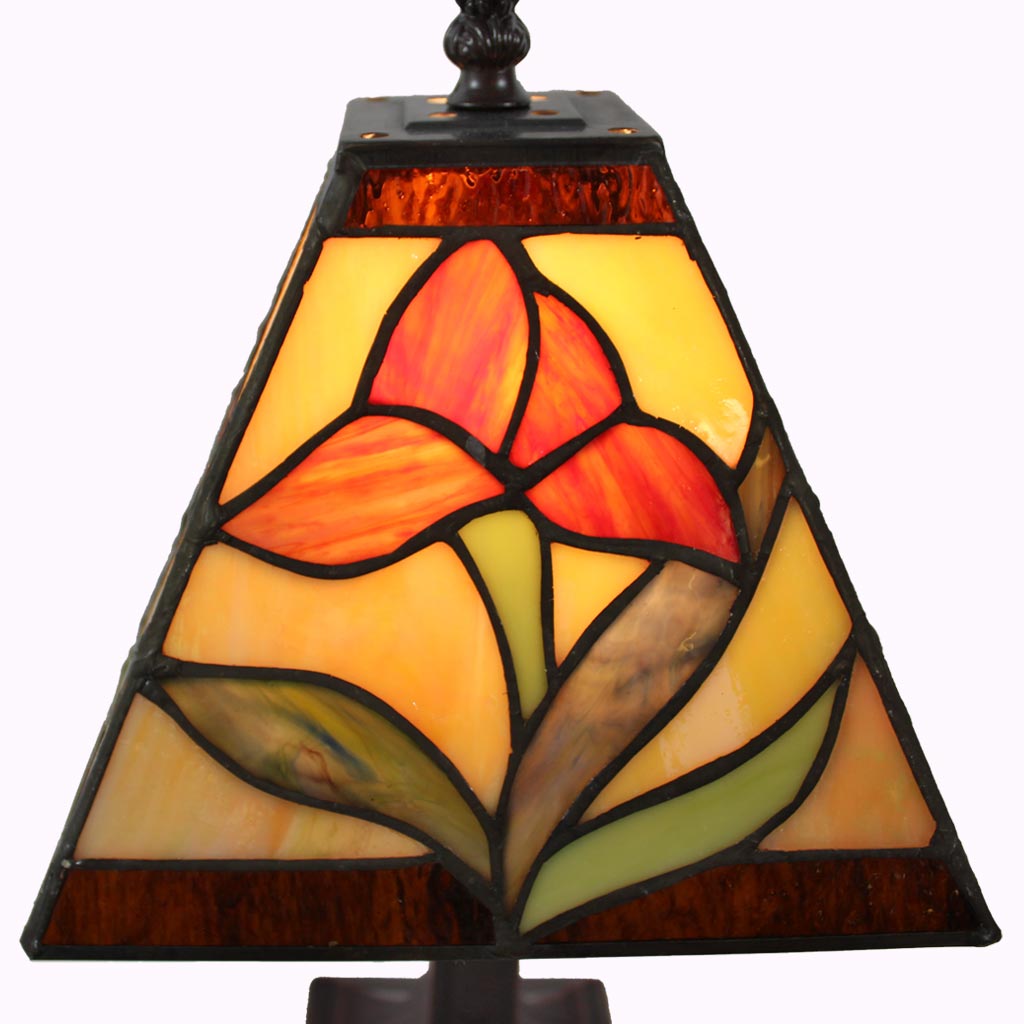 Tiffany iris lamp hotsell