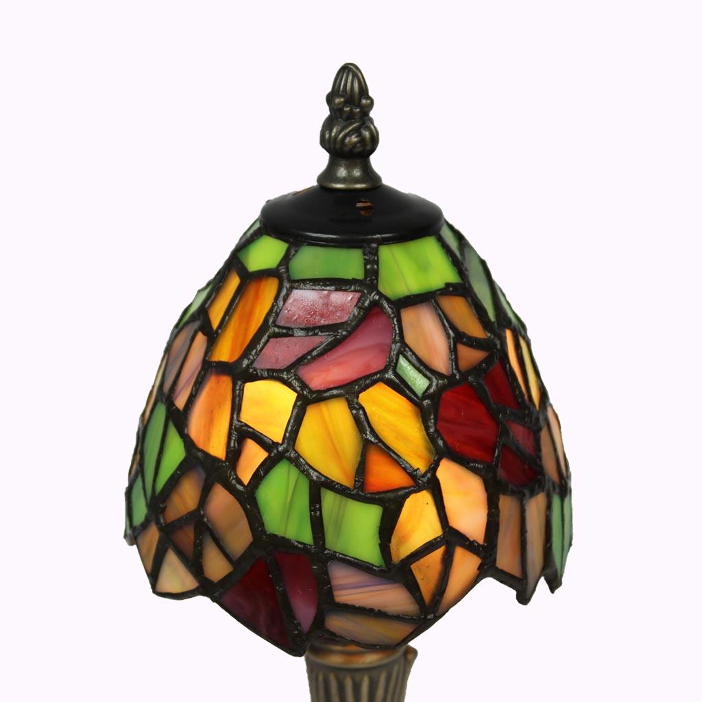 Grape Leaves Tiffany Accent Lamp