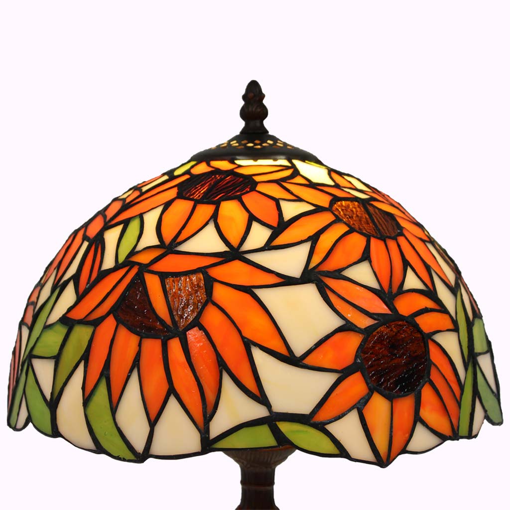 Sunflower Tiffany Table Lamp Memory Lane Lamps